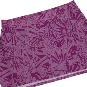 Columbia Floral Women’s Athletic Skort Size XL